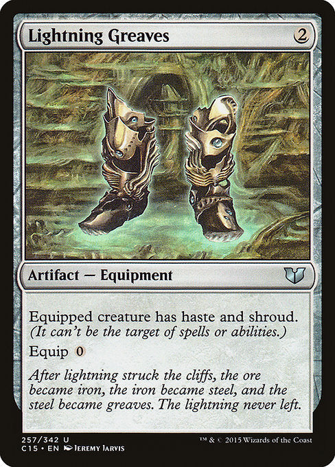 Lightning Greaves [Commander 2015] | Gear Gaming Bentonville