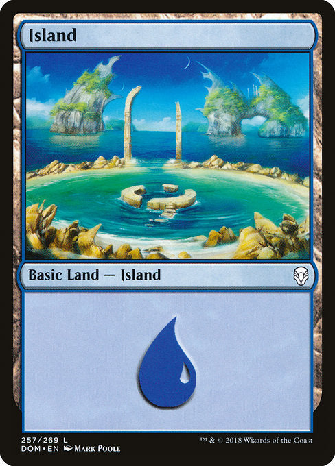 Island (257) [Dominaria] | Gear Gaming Bentonville