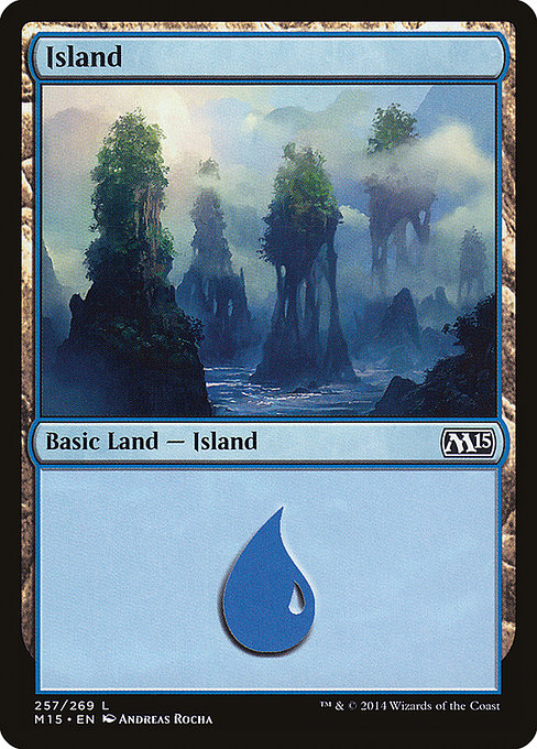 Island (257) [Magic 2015 (M15)] | Gear Gaming Bentonville