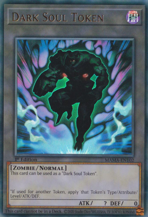 Dark Soul Token [MAMA-EN102] Ultra Rare | Gear Gaming Bentonville