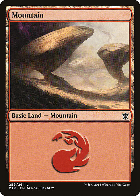 Mountain (259) [Dragons of Tarkir] | Gear Gaming Bentonville