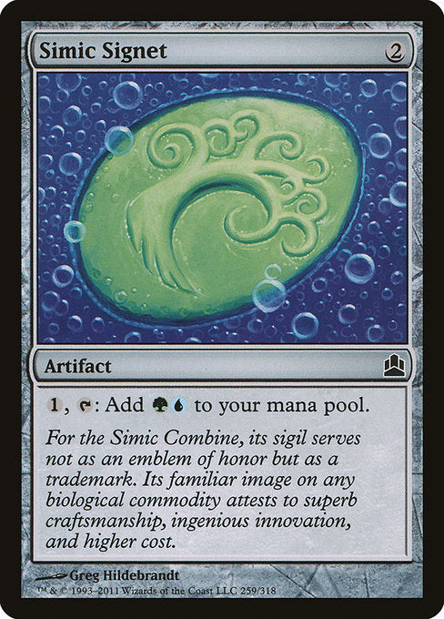 Simic Signet [Commander] | Gear Gaming Bentonville