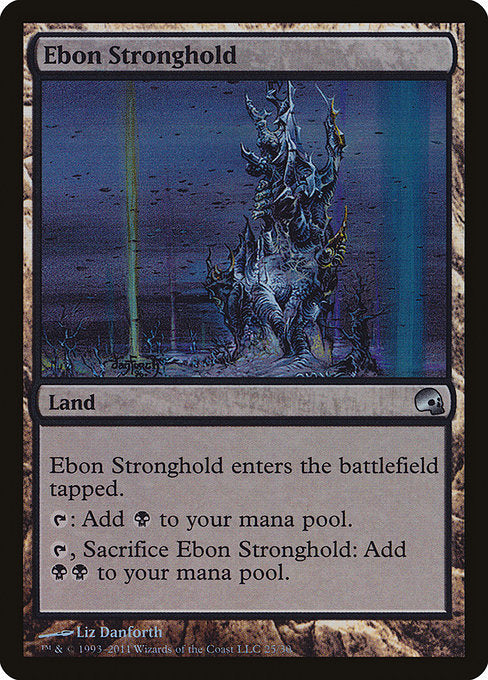 Ebon Stronghold [Premium Deck Series: Graveborn] | Gear Gaming Bentonville