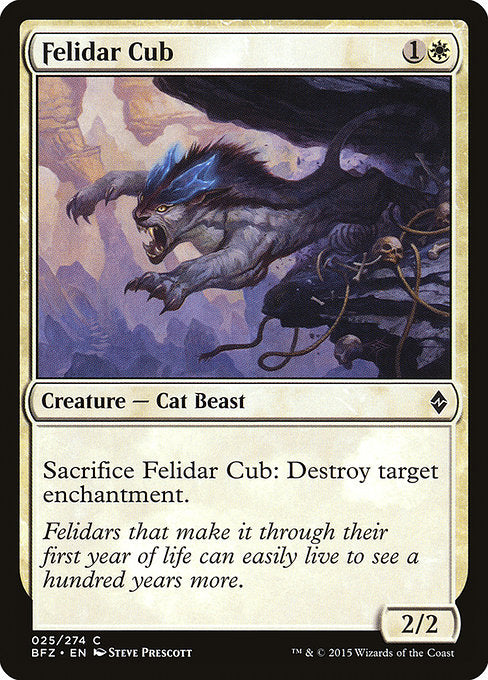 Felidar Cub [Battle for Zendikar] | Gear Gaming Bentonville