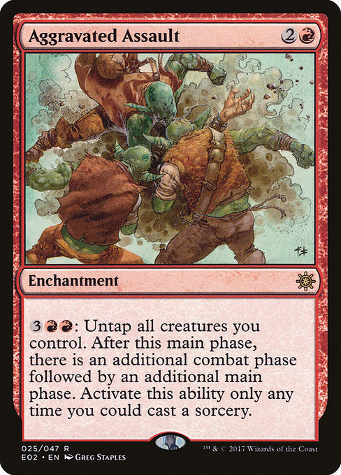 Aggravated Assault [Explorers of Ixalan] | Gear Gaming Bentonville