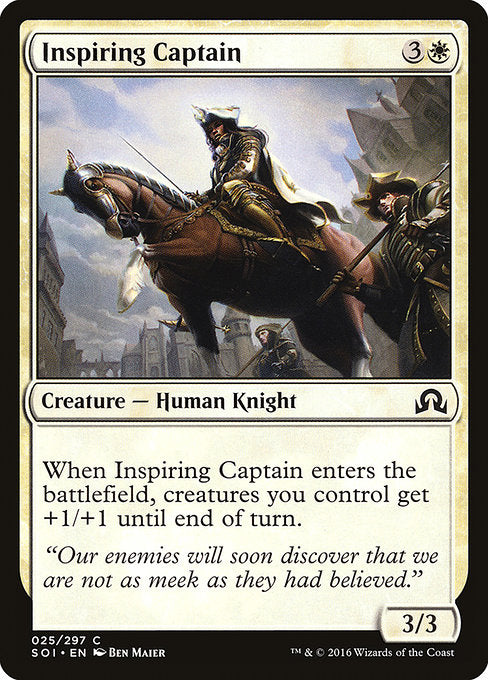 Inspiring Captain [Shadows over Innistrad] | Gear Gaming Bentonville