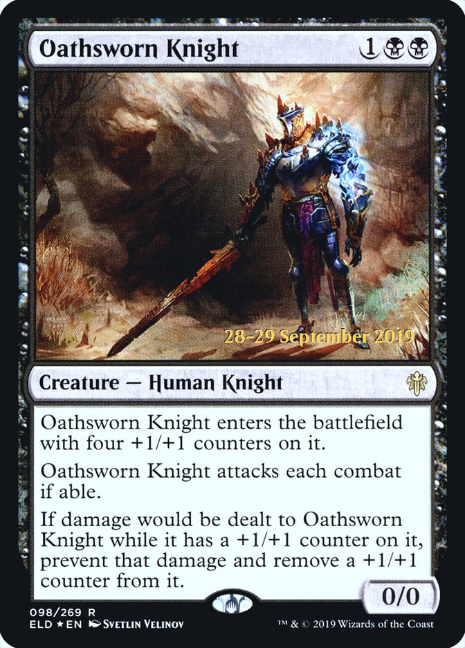 Oathsworn Knight  [Throne of Eldraine Prerelease Promos] | Gear Gaming Bentonville