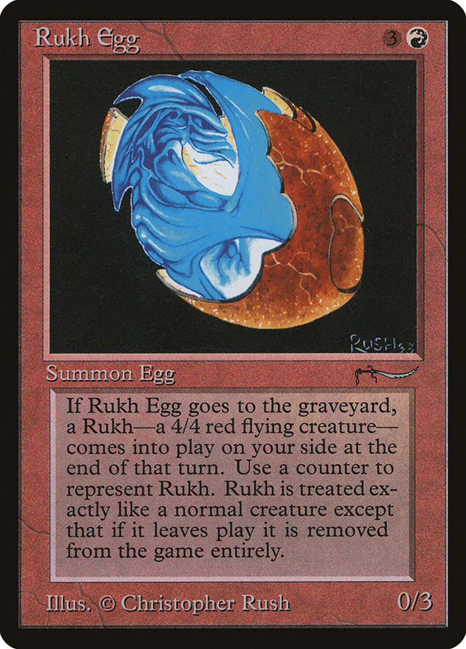 Rukh Egg (Dark Mana Cost) [Arabian Nights] | Gear Gaming Bentonville