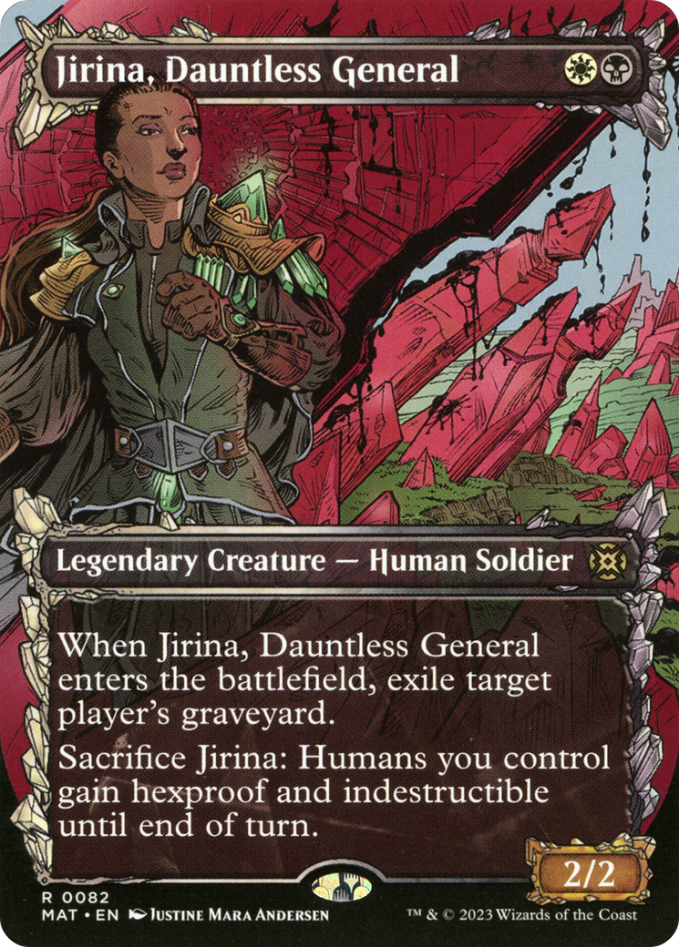 Jirina, Dauntless General (Showcase) [March of the Machine: The Aftermath] | Gear Gaming Bentonville