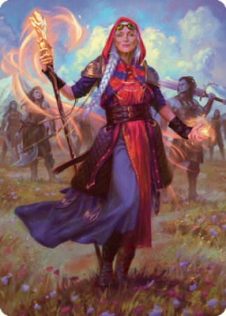 Jaya, Fiery Negotiator Art Card 1 [Dominaria United Art Series] | Gear Gaming Bentonville