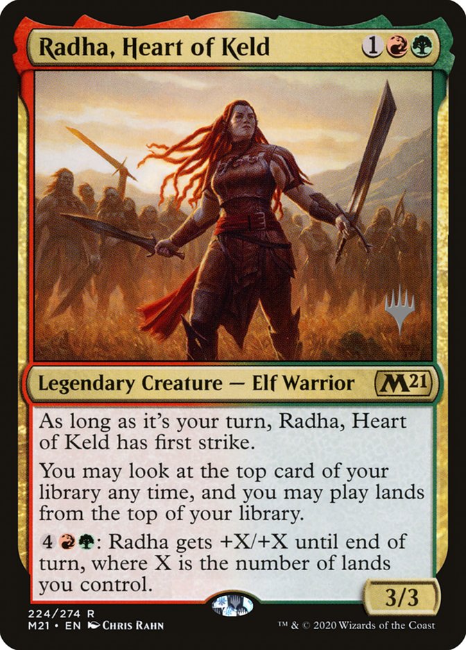 Radha, Heart of Keld (Promo Pack) [Core Set 2021 Promos] | Gear Gaming Bentonville