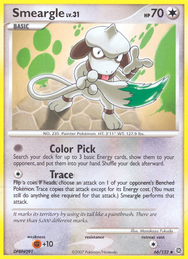 Smeargle (66/132) [Diamond & Pearl: Secret Wonders] | Gear Gaming Bentonville