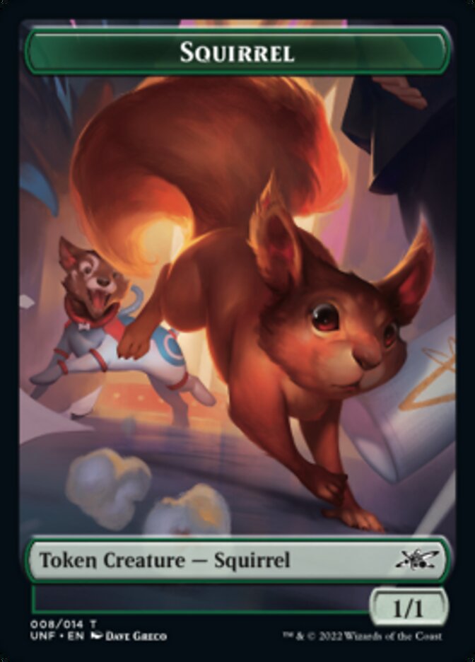 Squirrel Token [Unfinity Tokens] | Gear Gaming Bentonville