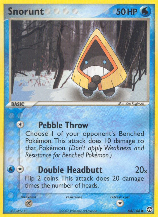 Snorunt (64/108) [EX: Power Keepers] | Gear Gaming Bentonville