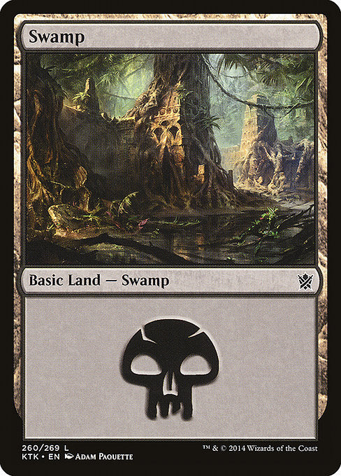 Swamp (260) [Khans of Tarkir] | Gear Gaming Bentonville