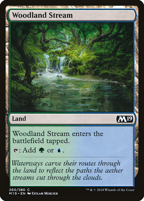 Woodland Stream [Core Set 2019] | Gear Gaming Bentonville