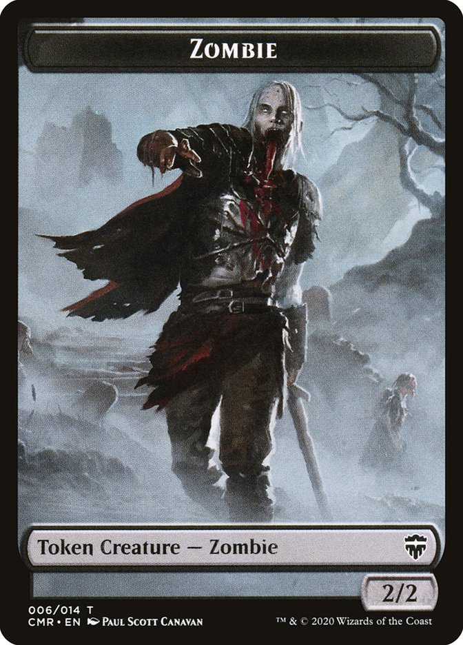 Soldier Token // Zombie Token [Commander Legends Tokens] | Gear Gaming Bentonville