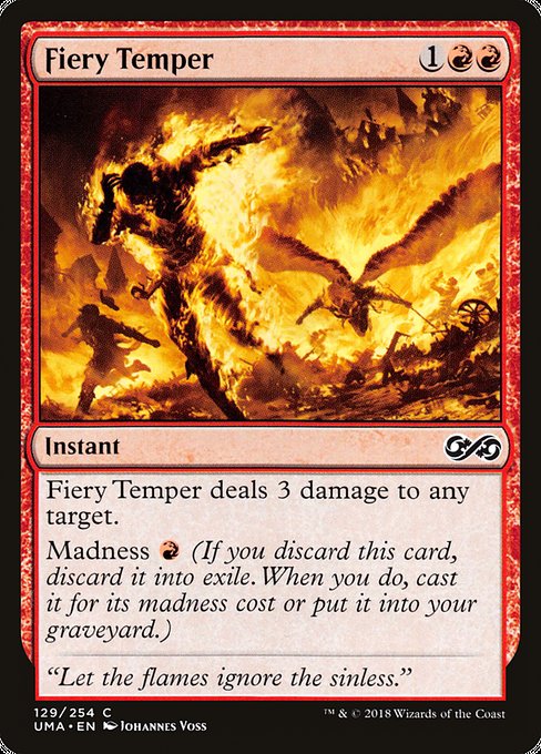 Fiery Temper [Ultimate Masters] | Gear Gaming Bentonville