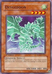 Oxygeddon [Structure Deck: Dinosaur's Rage] [SD09-EN011] | Gear Gaming Bentonville