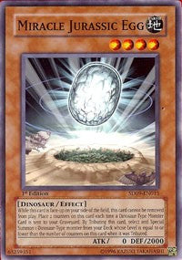 Miracle Jurassic Egg [Structure Deck: Dinosaur's Rage] [SD09-EN015] | Gear Gaming Bentonville