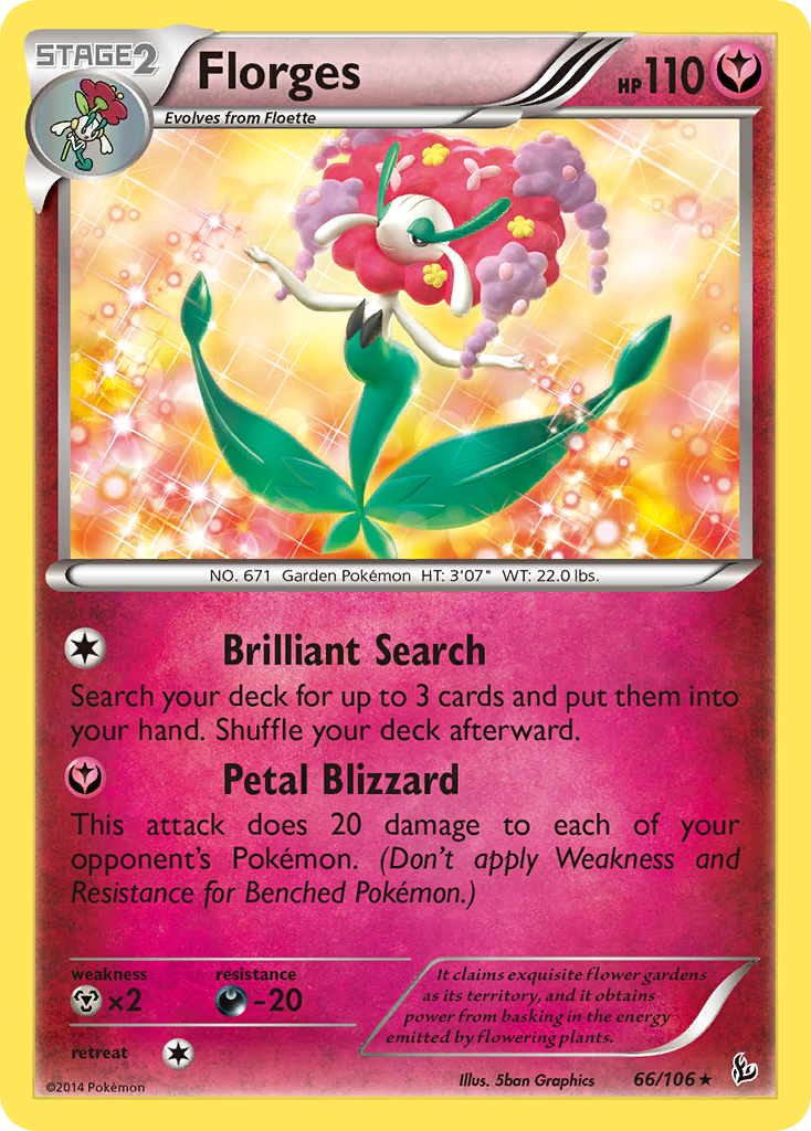 Florges (66/106) [XY: Flashfire] | Gear Gaming Bentonville