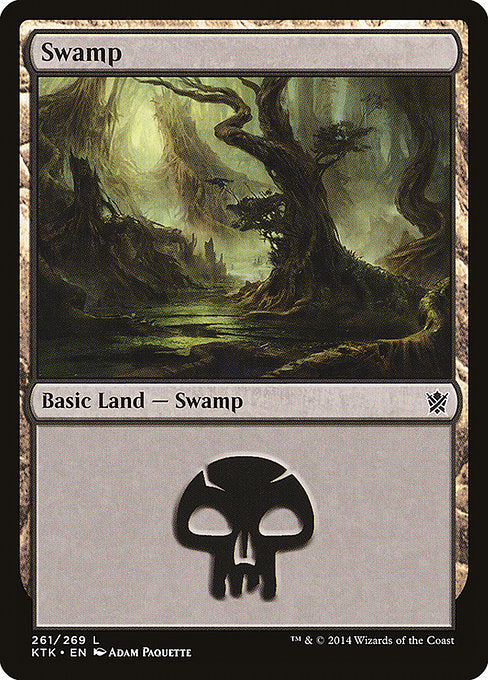 Swamp (261) [Khans of Tarkir] | Gear Gaming Bentonville