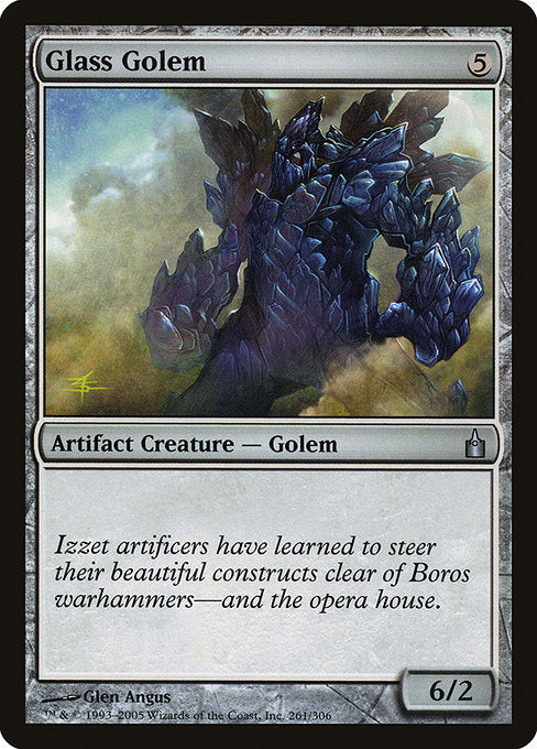 Glass Golem [Ravnica: City of Guilds] | Gear Gaming Bentonville