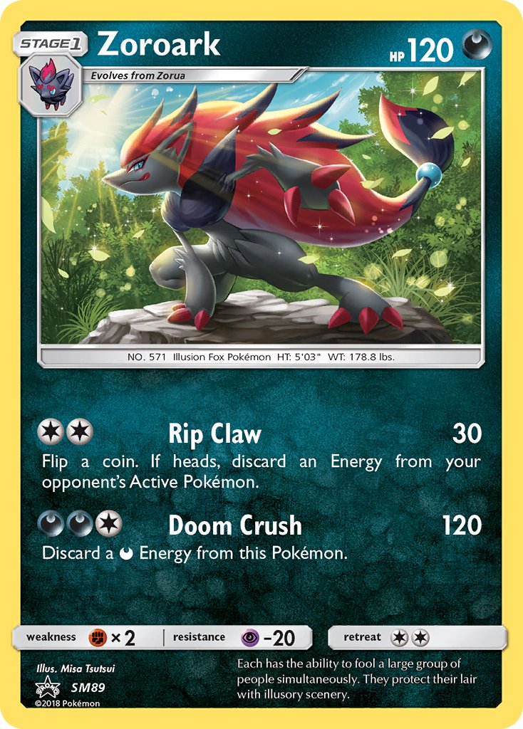 Zoroark (SM89) [Sun & Moon: Black Star Promos] | Gear Gaming Bentonville