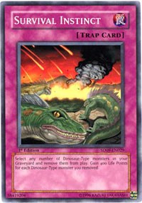 Survival Instinct [Structure Deck: Dinosaur's Rage] [SD09-EN029] | Gear Gaming Bentonville