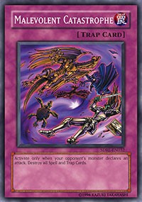 Malevolent Catastrophe [Structure Deck: Rise of the Dragon Lords] [SDRL-EN032] | Gear Gaming Bentonville