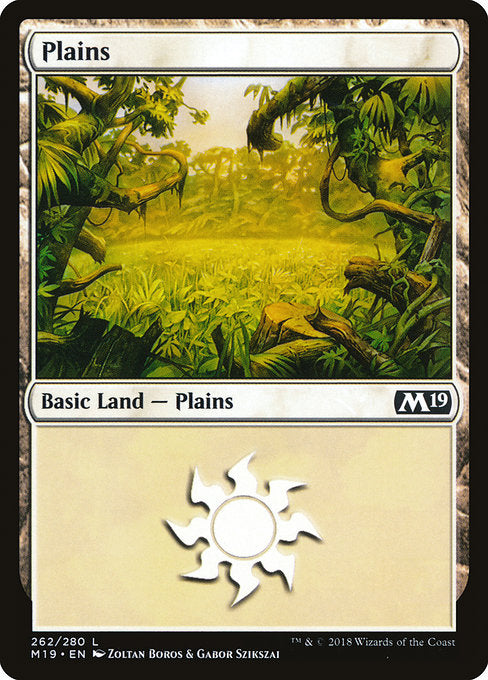 Plains (262) [Core Set 2019] | Gear Gaming Bentonville