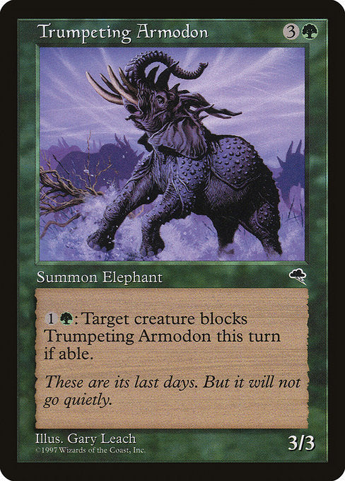 Trumpeting Armodon [Tempest] | Gear Gaming Bentonville