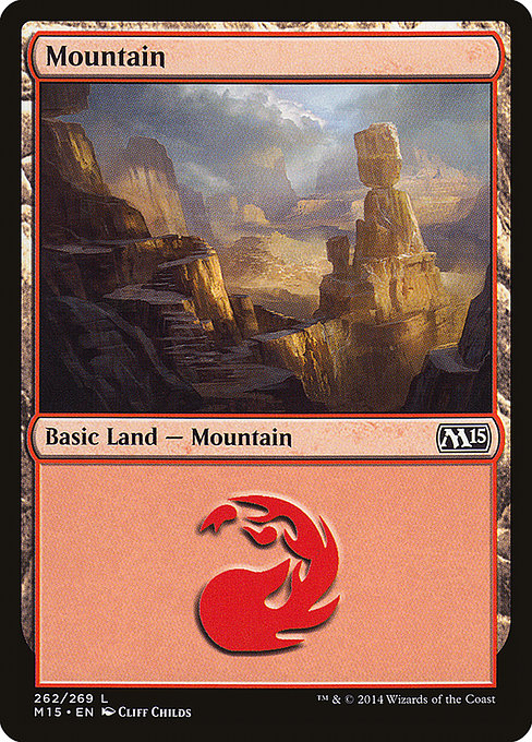 Mountain (262) [Magic 2015 (M15)] | Gear Gaming Bentonville