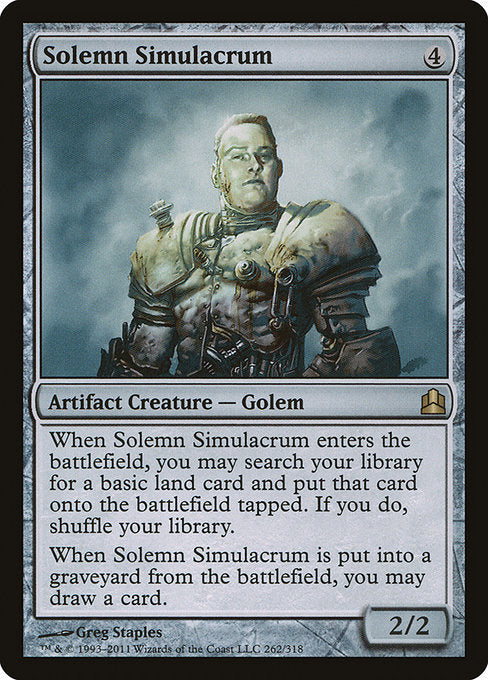 Solemn Simulacrum [Commander] | Gear Gaming Bentonville