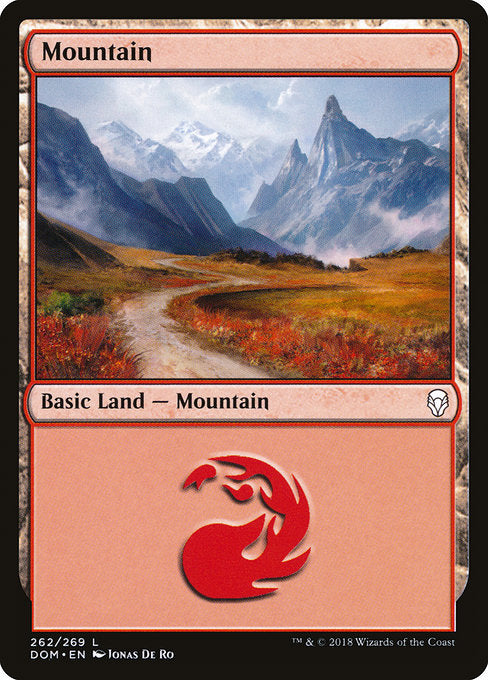 Mountain (262) [Dominaria] | Gear Gaming Bentonville