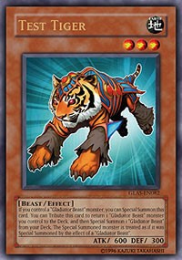 Test Tiger [Gladiator's Assault] [GLAS-EN082] | Gear Gaming Bentonville