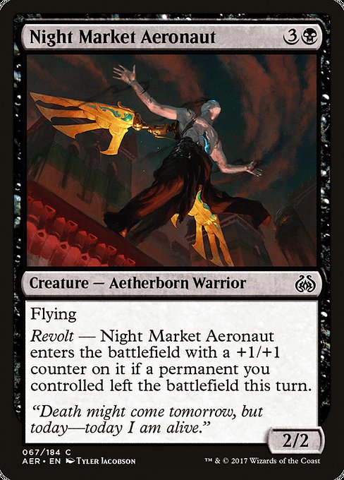 Night Market Aeronaut [Aether Revolt] | Gear Gaming Bentonville