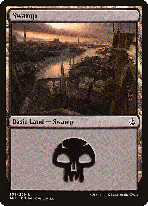 Swamp (263) [Amonkhet] | Gear Gaming Bentonville