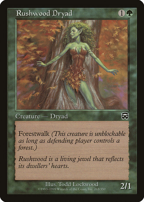 Rushwood Dryad [Mercadian Masques] | Gear Gaming Bentonville