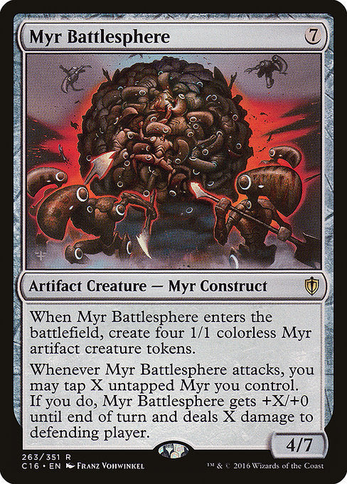 Myr Battlesphere [Commander 2016] | Gear Gaming Bentonville