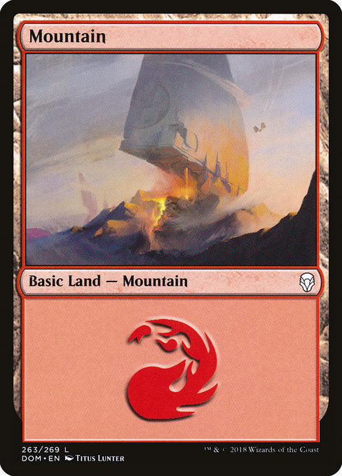 Mountain (263) [Dominaria] | Gear Gaming Bentonville