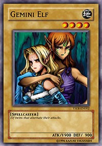 Gemini Elf [Starter Deck: Jaden Yuki] [YSDJ-EN002] | Gear Gaming Bentonville