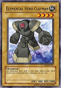 Elemental HERO Clayman [Starter Deck: Jaden Yuki] [YSDJ-EN007] | Gear Gaming Bentonville