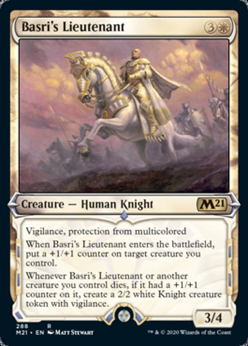 Basri's Lieutenant (Showcase) [Core Set 2021] | Gear Gaming Bentonville