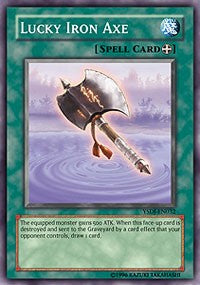 Lucky Iron Axe [Starter Deck: Jaden Yuki] [YSDJ-EN032] | Gear Gaming Bentonville
