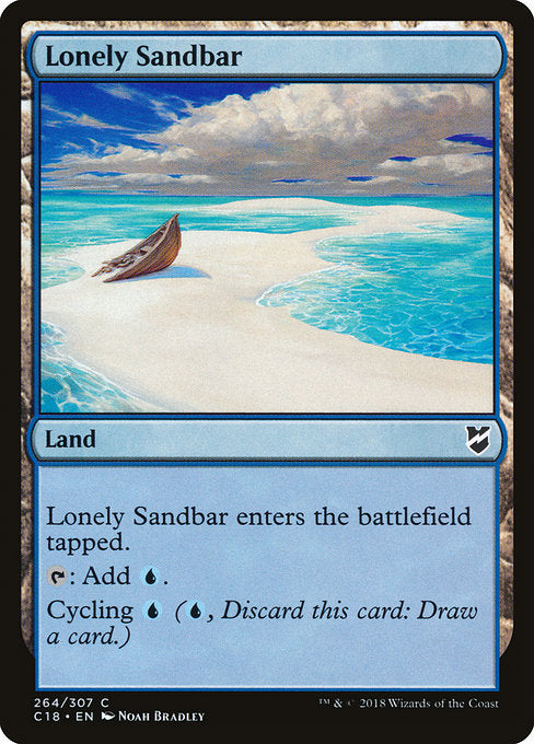 Lonely Sandbar [Commander 2018] | Gear Gaming Bentonville