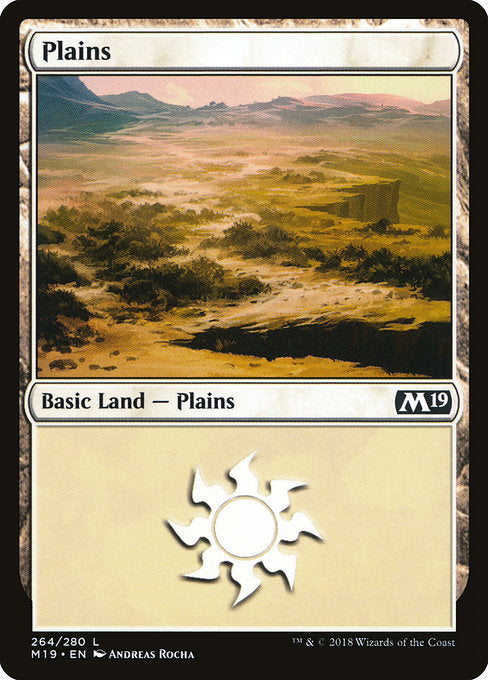 Plains (264) [Core Set 2019] | Gear Gaming Bentonville