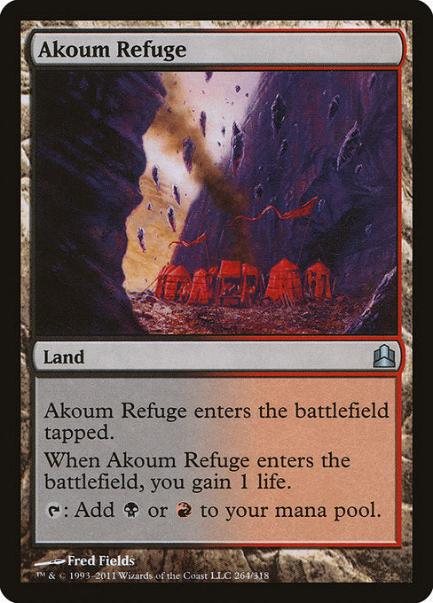 Akoum Refuge [Commander] | Gear Gaming Bentonville