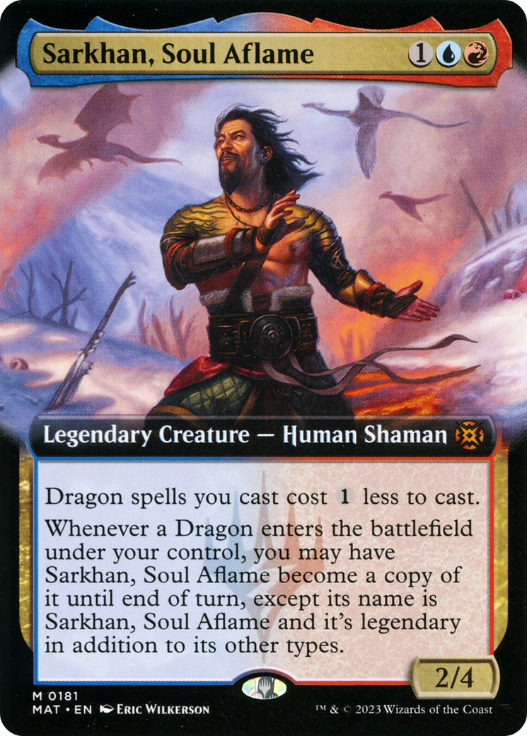 Sarkhan, Soul Aflame (Extended Art) [March of the Machine: The Aftermath] | Gear Gaming Bentonville