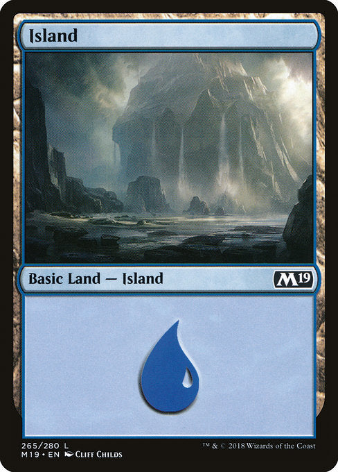 Island (265) [Core Set 2019] | Gear Gaming Bentonville